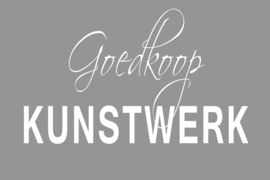 Goedkoop kunstwerk op canvas