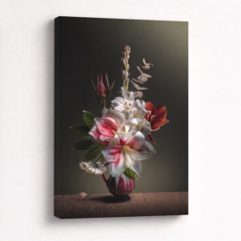 Stilleven op canvas