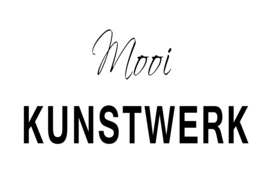 Mooi kunstwerk op canvas
