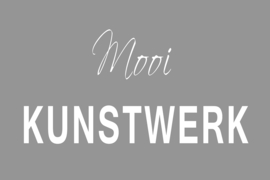 Mooi kunstwerk op canvas