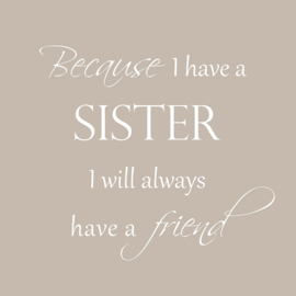 Because I have a sister op canvas