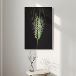 Bladeren op canvas