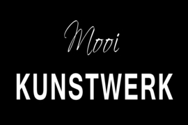 Mooi kunstwerk op canvas
