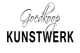 Goedkoop kunstwerk op canvas