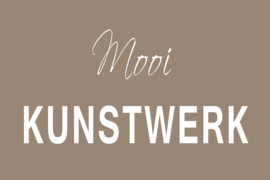 Mooi kunstwerk op canvas
