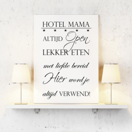 Hotel Mama op canvas