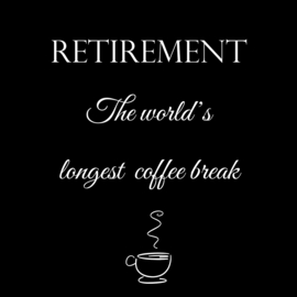 Retirement - Canvas schilderij