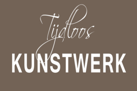 Tijdloos kunstwerk op canvas