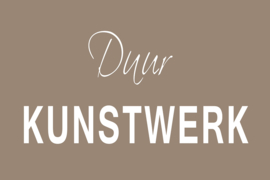 Duur kunstwerk op canvas
