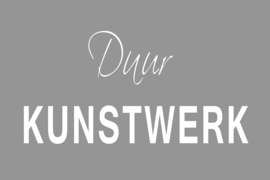 Duur kunstwerk op canvas