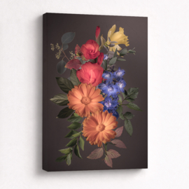 Familieboeket op canvas - Persoonlijk ontwerp