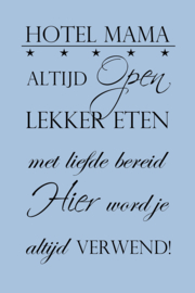 Hotel Mama op canvas