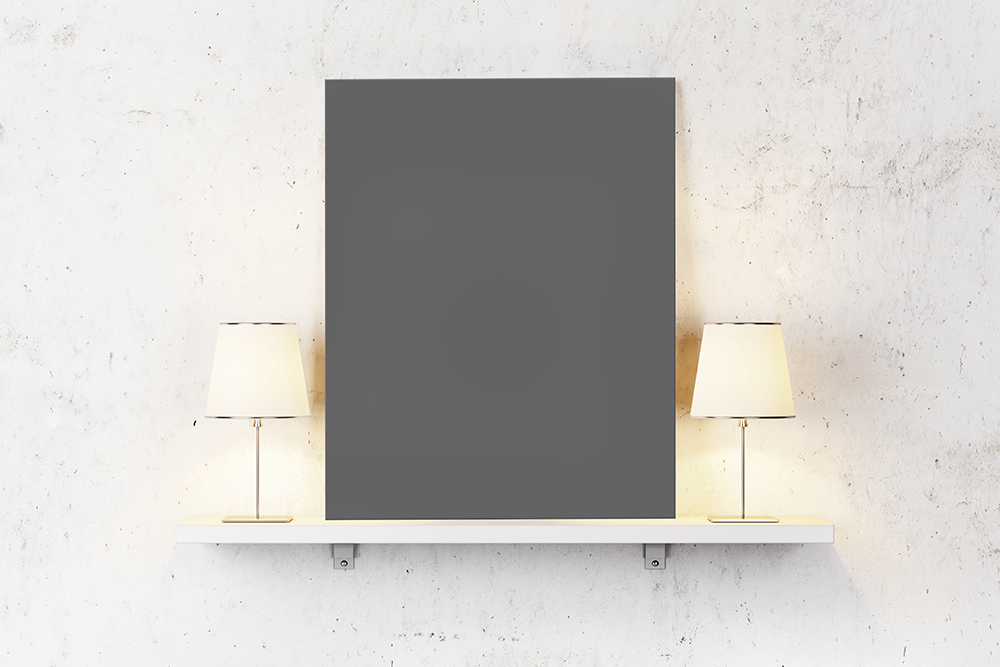 Donkergrijs op canvas - Kleur voor tekst op canvas