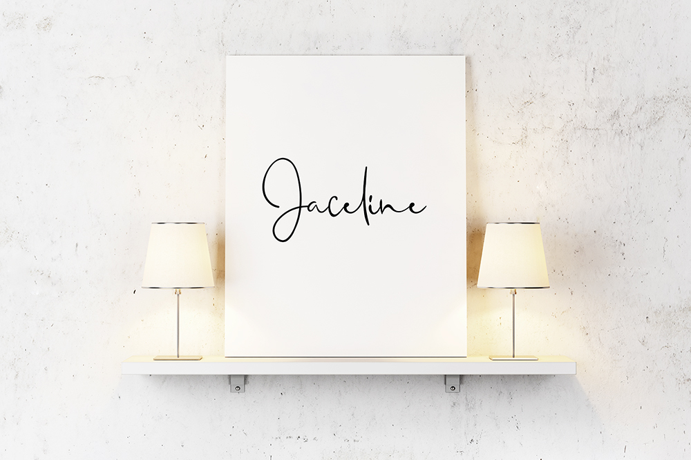 Jaceline op canvas
