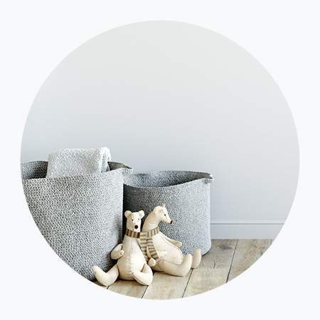 Kinderkamer tekst op canvas