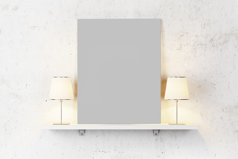 Lichtgrijs op canvas - Kleur voor tekst op canvas