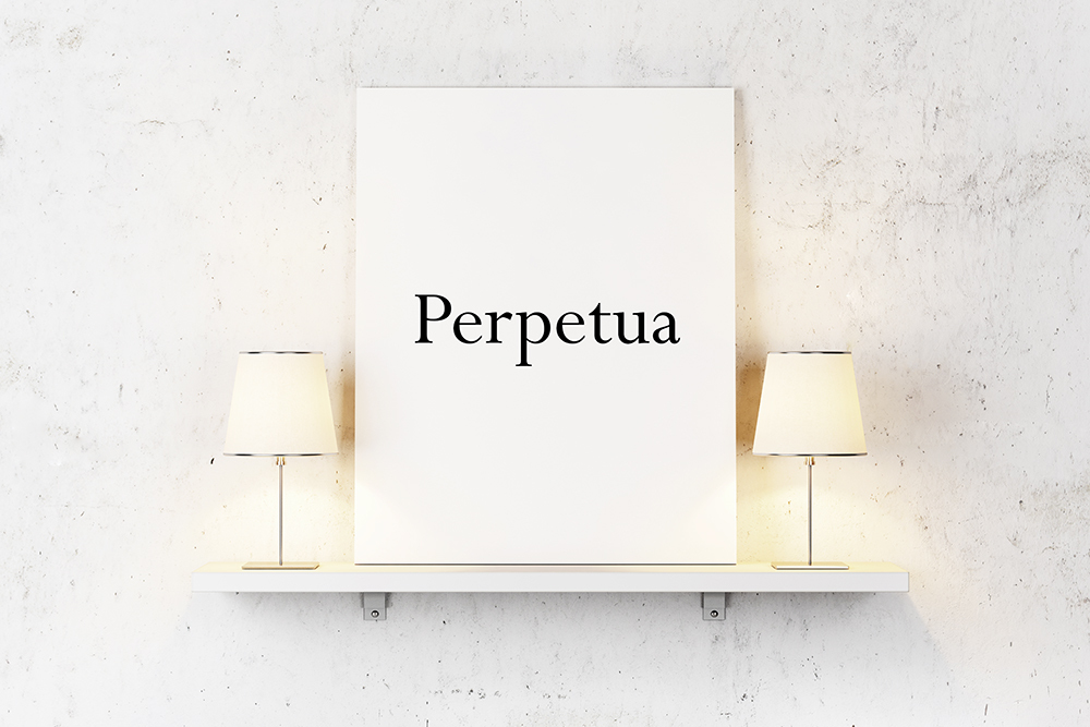 Perpetua op canvas