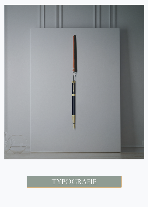 Typografie teksten op canvas