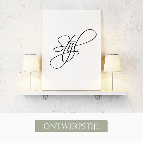 Ontwerpstijl voor tekst op canvas