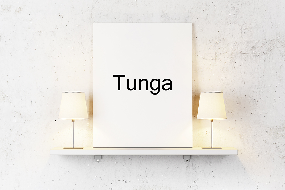 Tunga op canvas