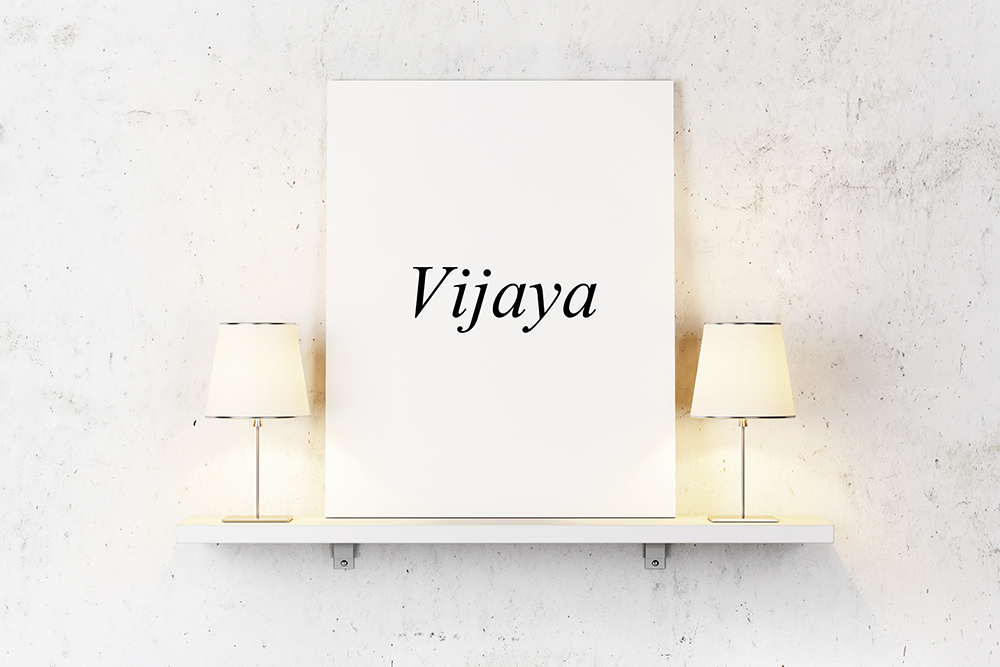 Vijaya op canvas