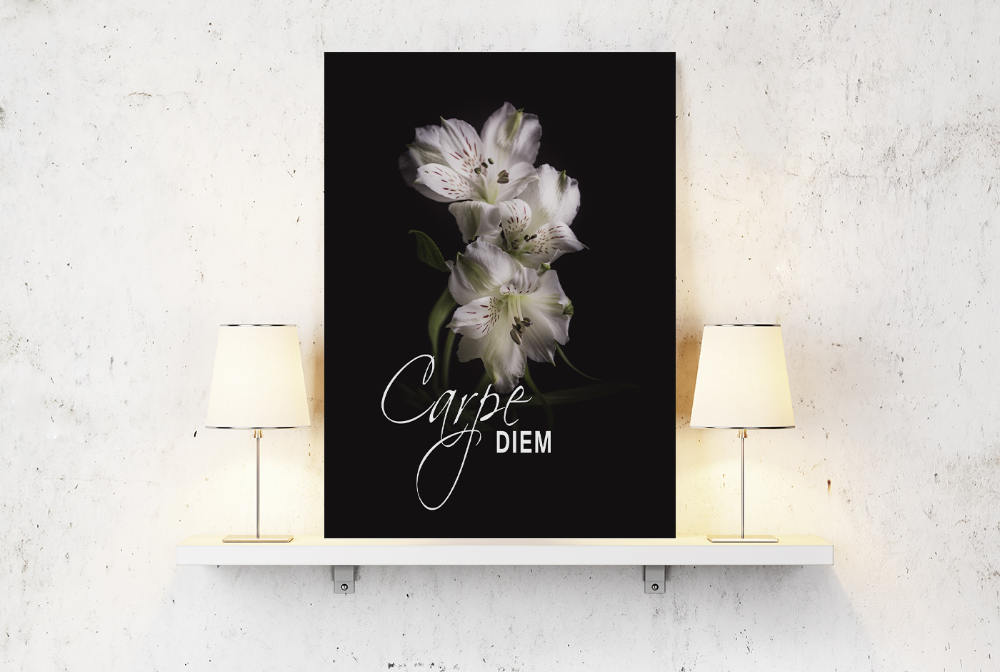 Achtergronden voor tekst op canvas