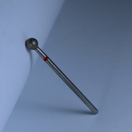 5.0/4.8mm bol bit rood