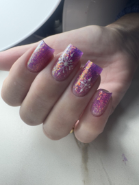Purple galaxy