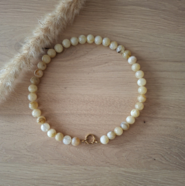 Ketting Beige