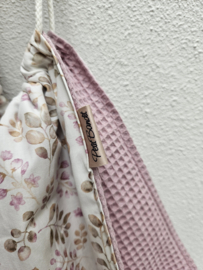Weegdoek Oudroze Mauve