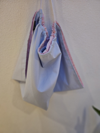 Weegdoek Babyroze / Babyblauw