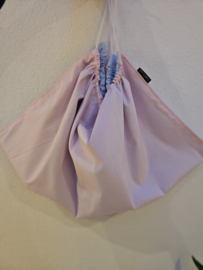 Weegdoek Babyroze / Babyblauw