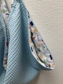 Weegdoek Babyblauw Waterwereld