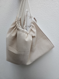 Weegdoek Naturel Kolibri