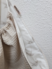 Weegdoek Naturel Kolibri