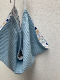 Weegdoek Babyblauw Waterwereld