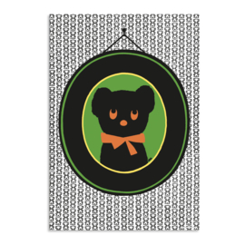 Poster ‘Zwarte Beertjes’ Dick Bruna - Frame