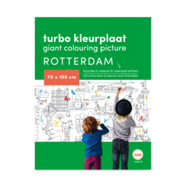 Turbo kleurplaat Rotterdam Makii