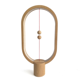 Balance lamp – wood