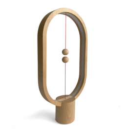 Balance lamp – wood