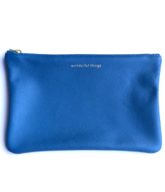 Leren pouch L, Wonderful Things