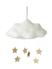 Wolk met gouden sterren