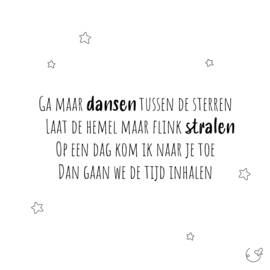 Troostset "Ga maar dansen"