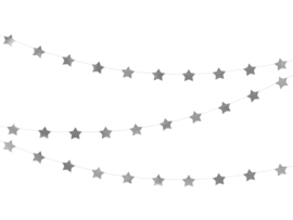 Zilveren sterren  (3,6 m)