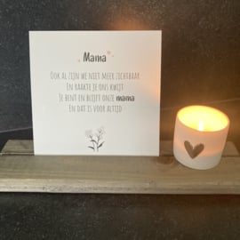 Troostset "mama voor altijd" (meervoud)