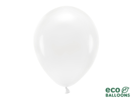 Eco ballonnen wit (6 st)