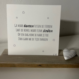 Troostset "Ga maar dansen"