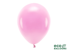 Eco ballonnen roze (6 st)