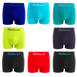 Belucci herenboxers trendy kleuren 24 stuks