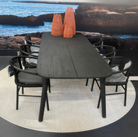 Diningset Max&Luuk tafel LENNON en stoelen KEVIN